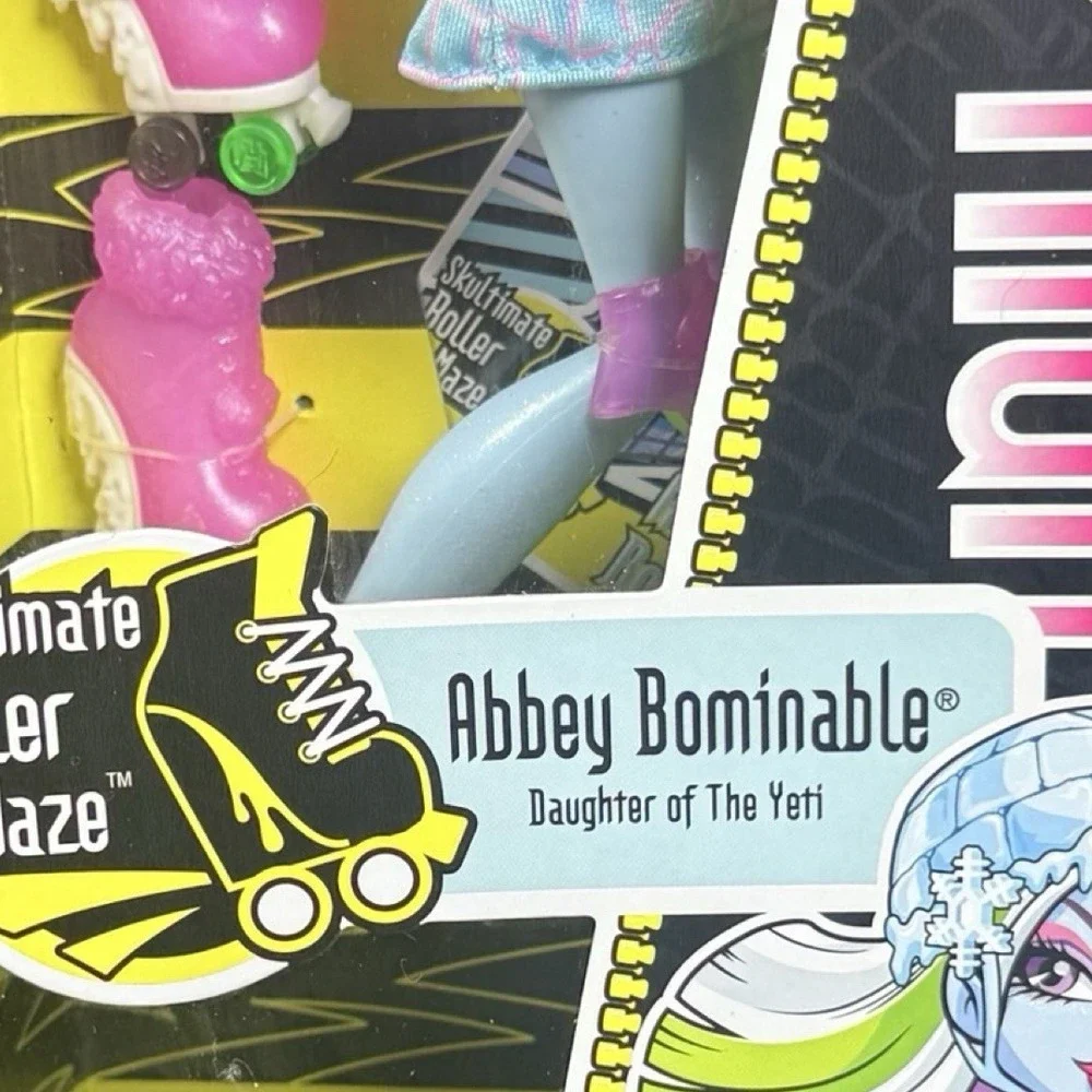 Mattel Monster High Abbey Bominable Skultimate Roller Maze 2012 New NRFB